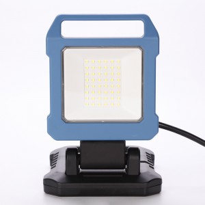 Maiņstrāvas plūdlampa saliekamā dizaina SMD LED darba gaisma