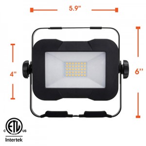 1800 Lumen Compact Portable Rechargeable Multifuction COB LED Work Light with Strong Magnet