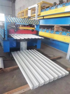 Color coated steel sheet galvanized galvalume zinc coated corrugated galvanized zinc steel roof sheet Roofing Sheet
