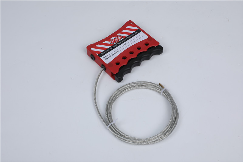 China Wholesale Keyed Alike Padlock Manufacturers - Adjustable Cable Lockout CB01-4 & CB01-6 – Nanbowan