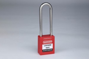 China Wholesale Loto Lockout Factories - 76mm Long Steel Shackle Safety Padlock P76S – Nanbowan