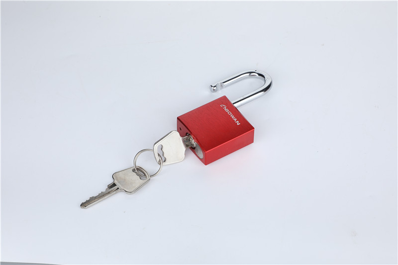 China Wholesale Loto Process Manufacturers - 25mm Colorful Aluminum Safety Padlock ALP25S – Nanbowan detail pictures
