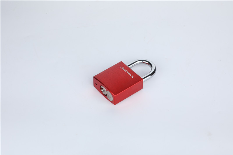 China Wholesale Loto Process Manufacturers - 25mm Colorful Aluminum Safety Padlock ALP25S – Nanbowan detail pictures
