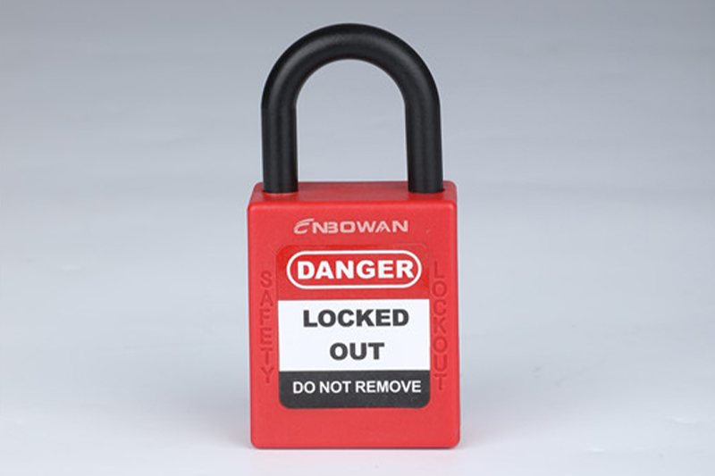 China Wholesale Tag Out Procedure Manufacturers - 25mm Plastic Short Shackle Safety Padlock P25P – Nanbowan