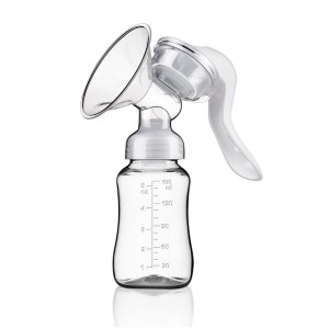 D-188 High Quality Portable Manual Breast Pump with Silicone Pipe
