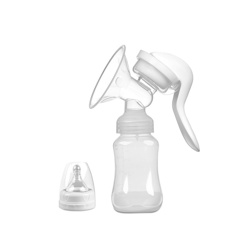 D-188 High Quality Portable Manual Breast Pump with Silicone Pipe Featured Image