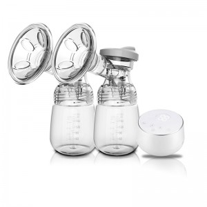 DQ-YW008BB Human Milk Product Electric Breast Pump with Massage Mode a Portable Type for All Scene