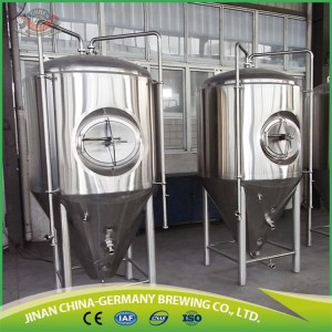 100l-10000l Fermenter Conical Tank Fermenting Equipment For Draft Beer Yeast Fermentation