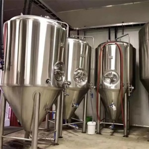 Brewery Equipment 1000L Beer Brewing System With Three-Vessel Brewhouse