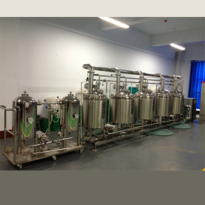 Five Vessel Brewhouse System For Craft Beer Brewing Production Line