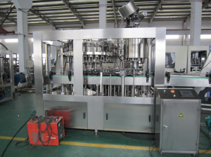 Automatic Beer Bottle Rinsing Filling and Capping Machine