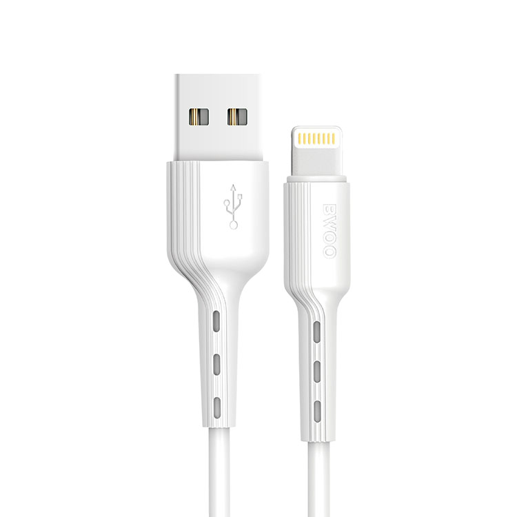 BWOO TPE 1M USB Lightning Cable Fast Charge USB Cable for iPhone (1)