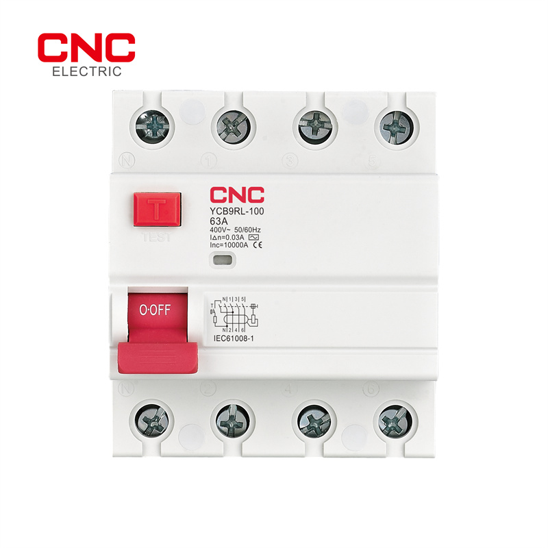 China Beat 1600a Mccb Company –  YCB9RL-100 RCCB Electromagnetic – CNC Electric