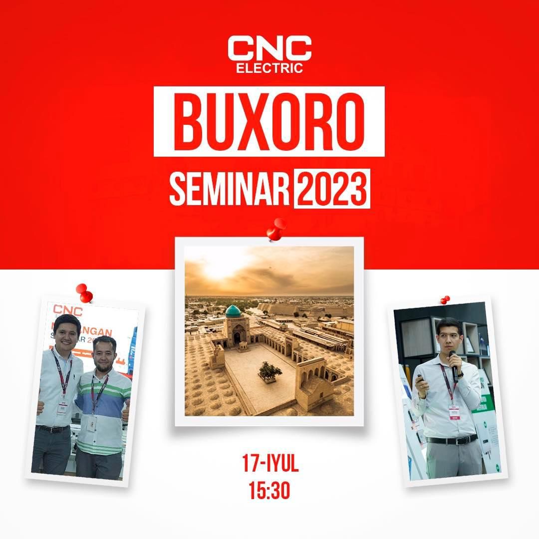 CNC | BUXORO SEMINAR 2023 in Uzbekistan