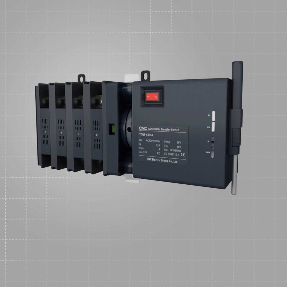 CNC | New Arrival as YCQ9s Dual Power Automatic Transfer Switch
