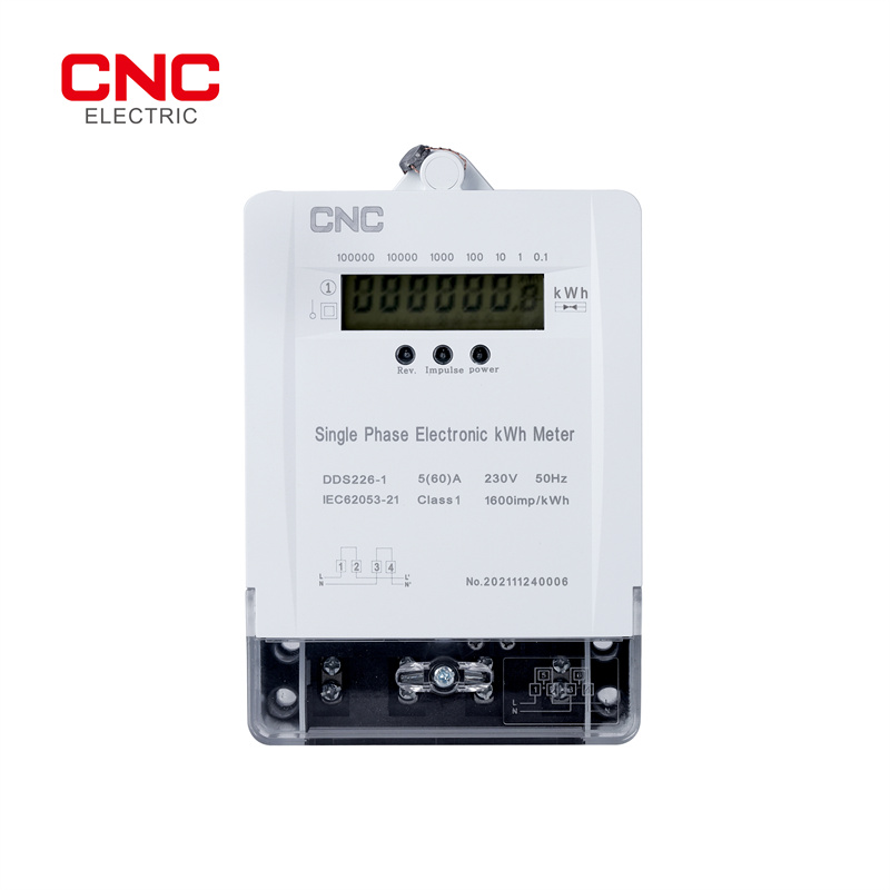 China Beat 4p Rotary Switch Factory –  DDS226-1 Single Phase Static Watt Hour Meter – CNC Electric