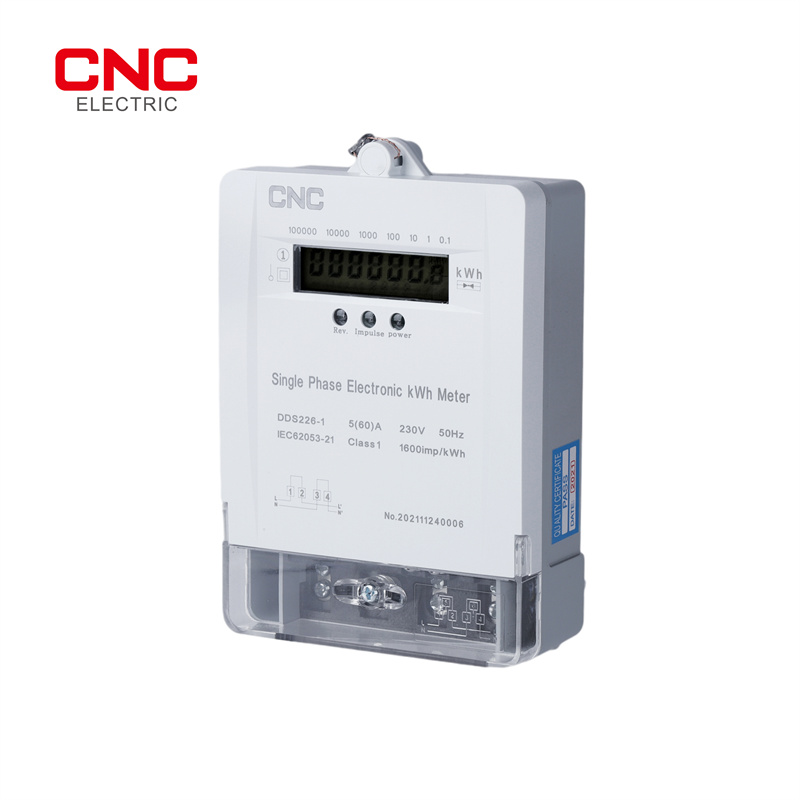 China Beat 4p Rotary Switch Factory –  DDS226-1 Single Phase Static Watt Hour Meter – CNC Electric
