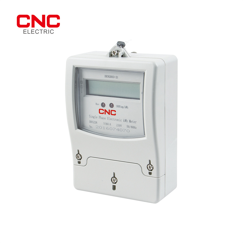 China Beat 1 Phase 2 Wire Energy Meter Factories –  DDS226 Electronic Single-phase Meter – CNC Electric