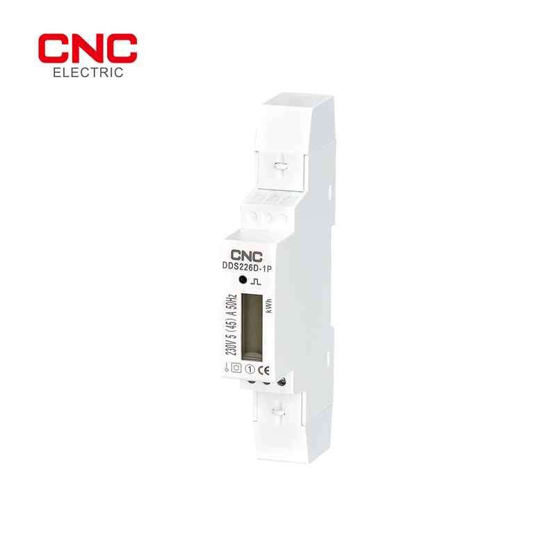 China Beat Mccb 250a 4 Pole Factory –  DDS226D-1P Din-rail Single-phase Meter – CNC Electric