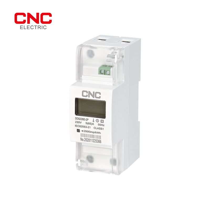 China Beat 38a Contactor Factory –  DDS226D-2P Din-rail Single-phase Meter – CNC Electric