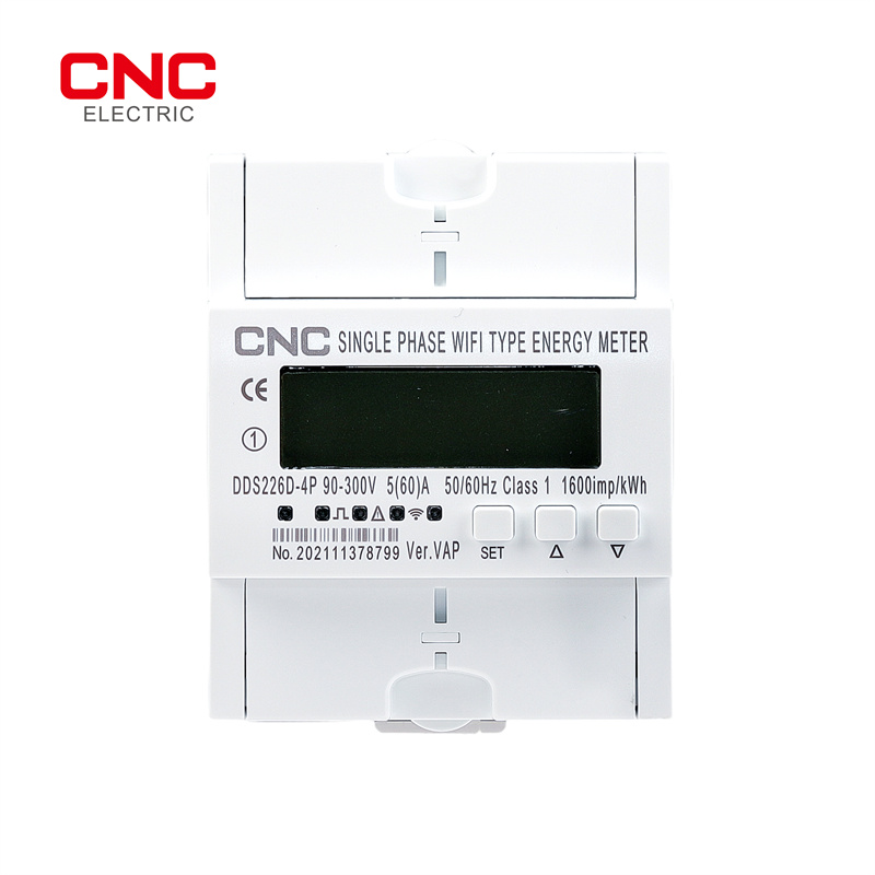 China Beat 3p Fixed Type Acb Factories –  DDS226D-4P WIFI Din-rail Single-phase Meter – CNC Electric