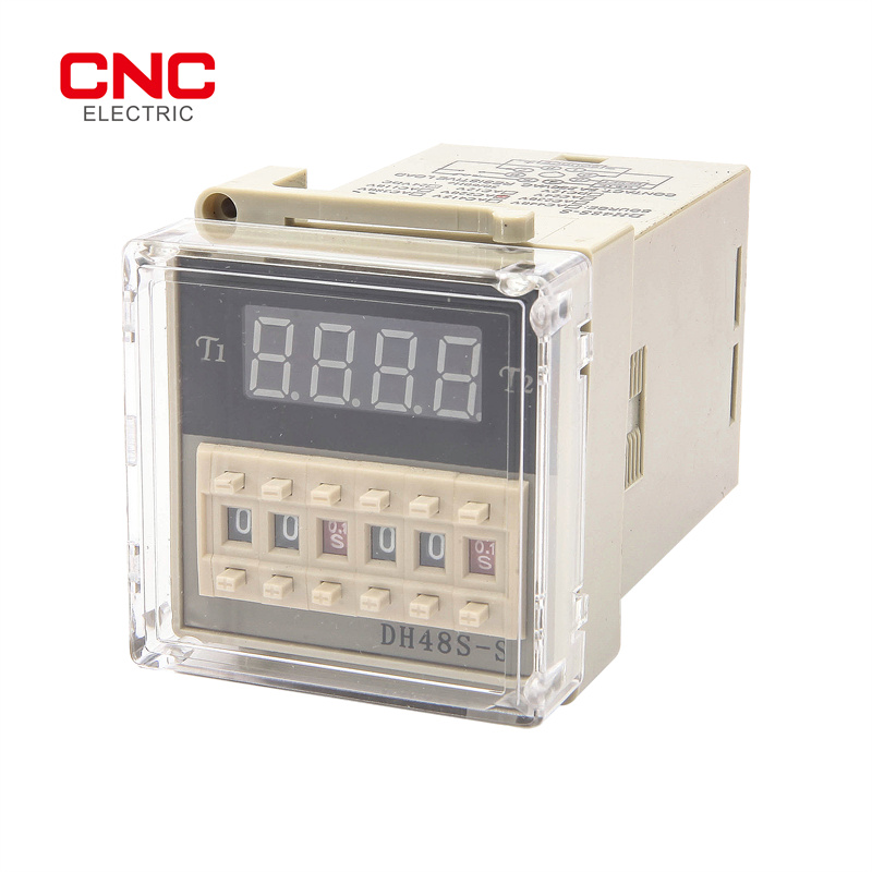 China Beat Smart Toggle Dimmer Switch Company –  DH48J, DH48S-S Time Relay – CNC Electric