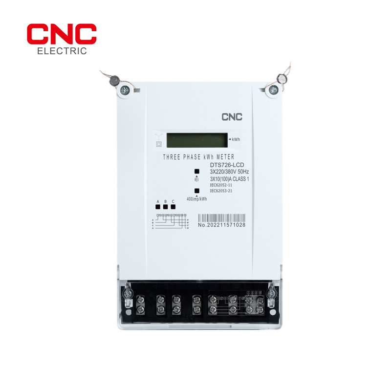 China Beat Mccb 32 Amp 2 Pole Factories –  DTS726-LCD Electronic Three-phase Meter – CNC Electric