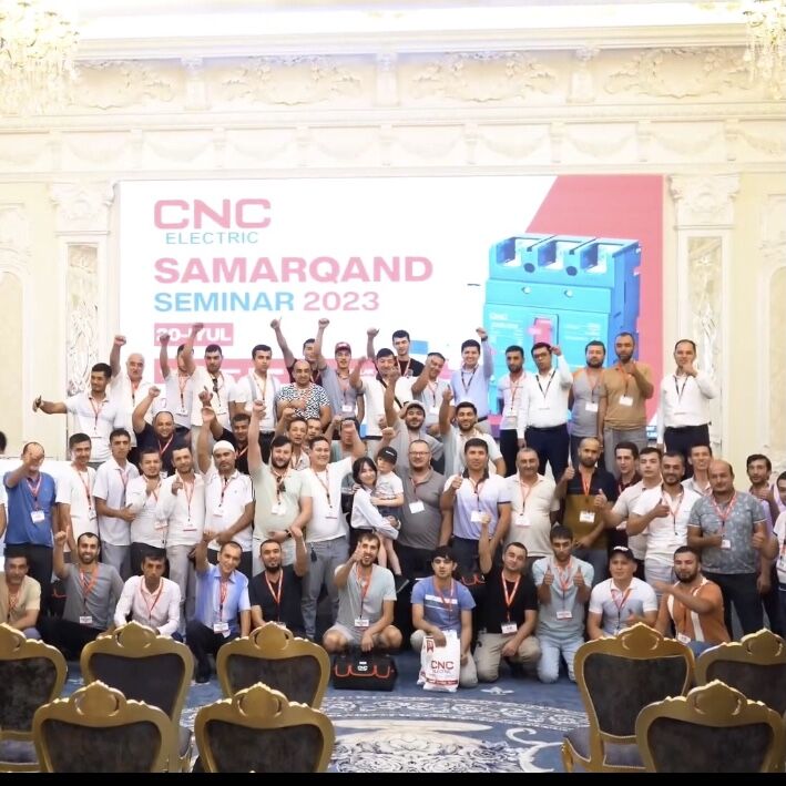 CNC | SAMARQAND SEMINAR 2023 by CNC Electric’s Distributor in Uzbekistan