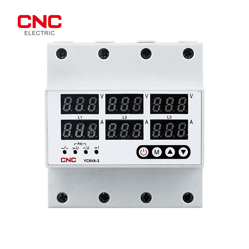 China Beat 2 Phase 3 Wire Energy Meter Factory –  YC9VA-3 Voltage Protection Relay – CNC Electric