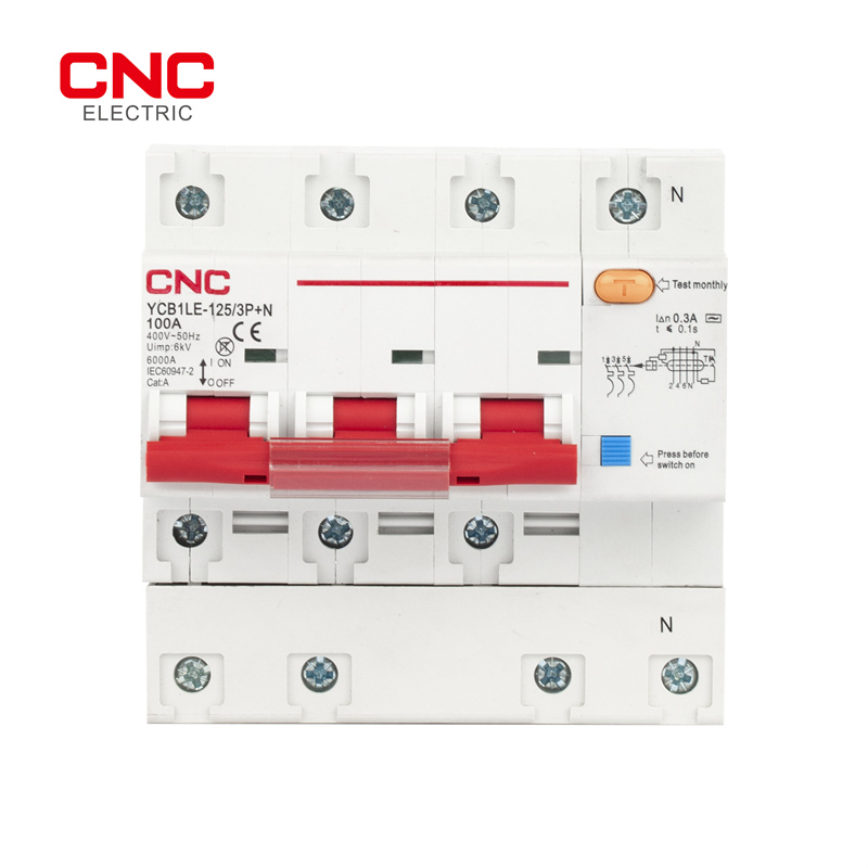 China Beat Suntree Mcb Factory –  YCB1LE-125 RCBO Electronic – CNC Electric