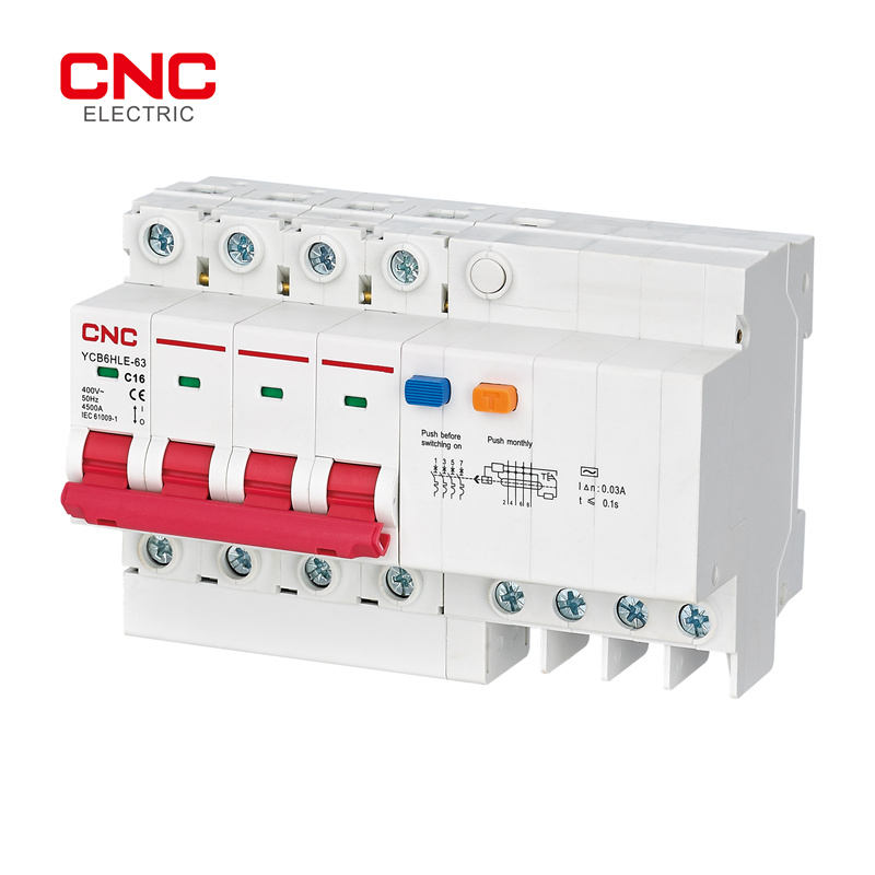 China Beat Suntree Mcb Company –  YCB6HLE-63 RCBO Electronic – CNC Electric
