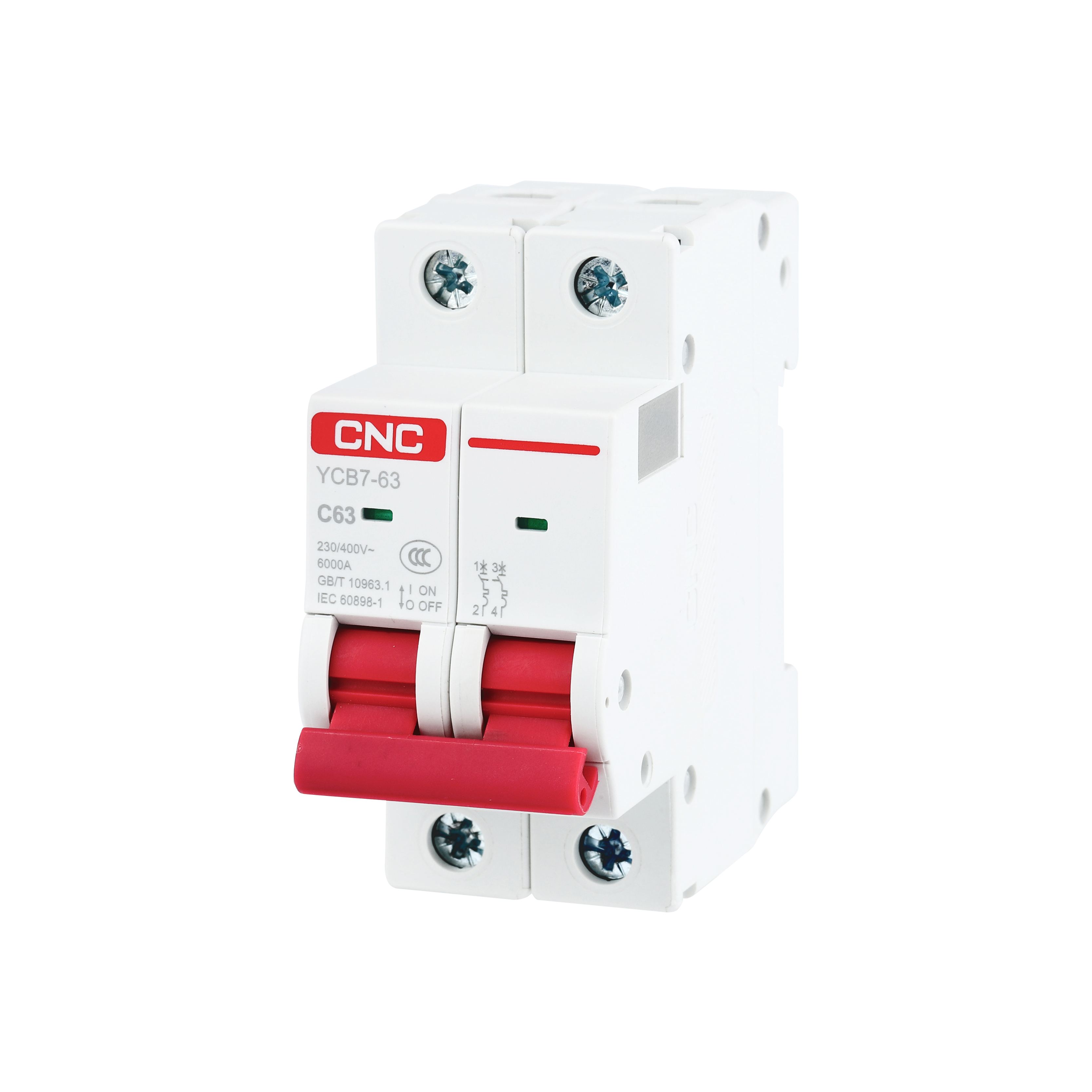 CNC | YCB7-63 MCB Miniature Circuit Breaker with Overload and Short Circuit Protection
