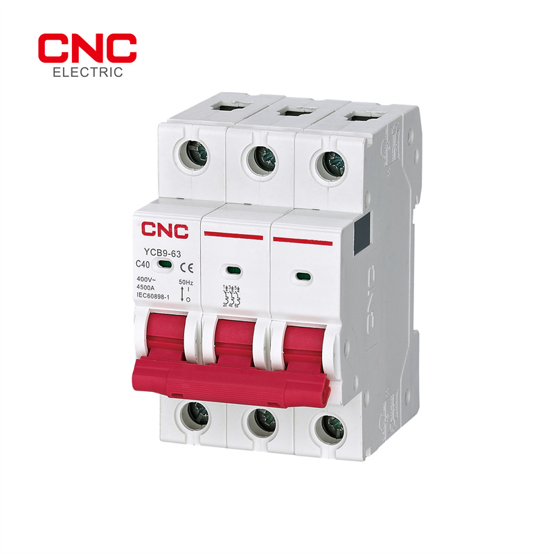 China Beat 3 Phase 4 Wire Energy Meter Companies –  YCB9-63 MCB – CNC Electric