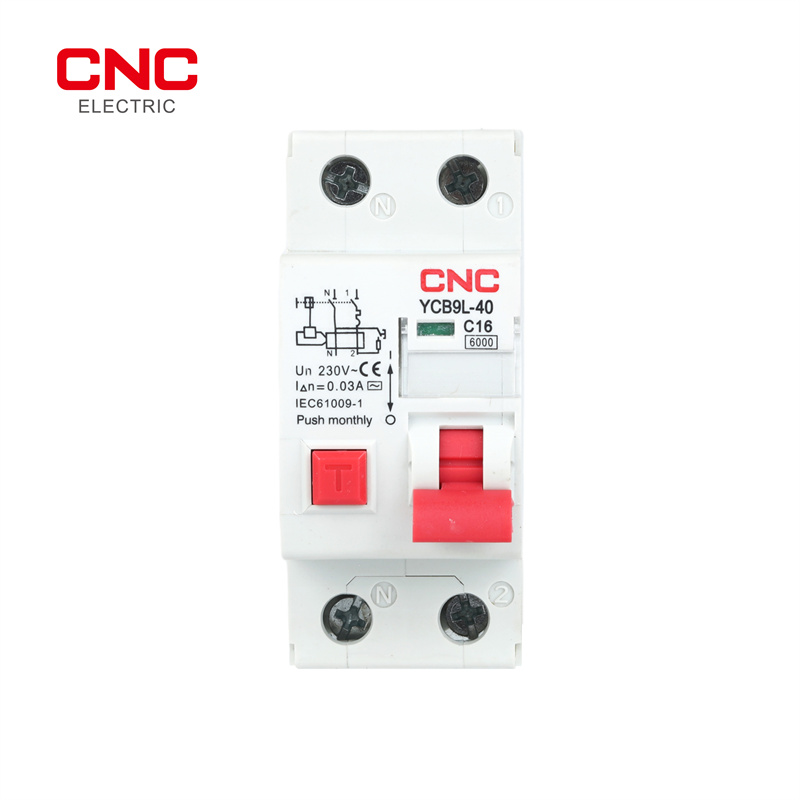 China Beat 20a Rotary Switch Factory –  YCB9L-40 RCBO Electromagnetic – CNC Electric
