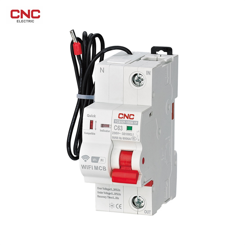 China Beat Wall Switch No Neutral Factories –  YCB9ZF-100AP,100W Smart Circuit Breaker – CNC Electric