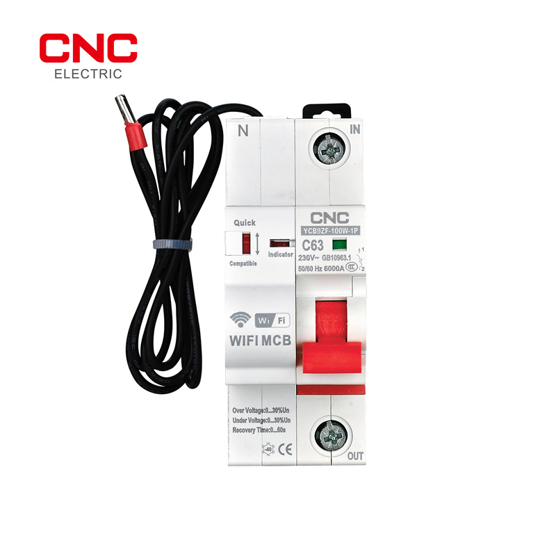 China Beat 3p 50a Contactor Factory –  YCB9ZF-100AP,100W Smart Circuit Breaker – CNC Electric