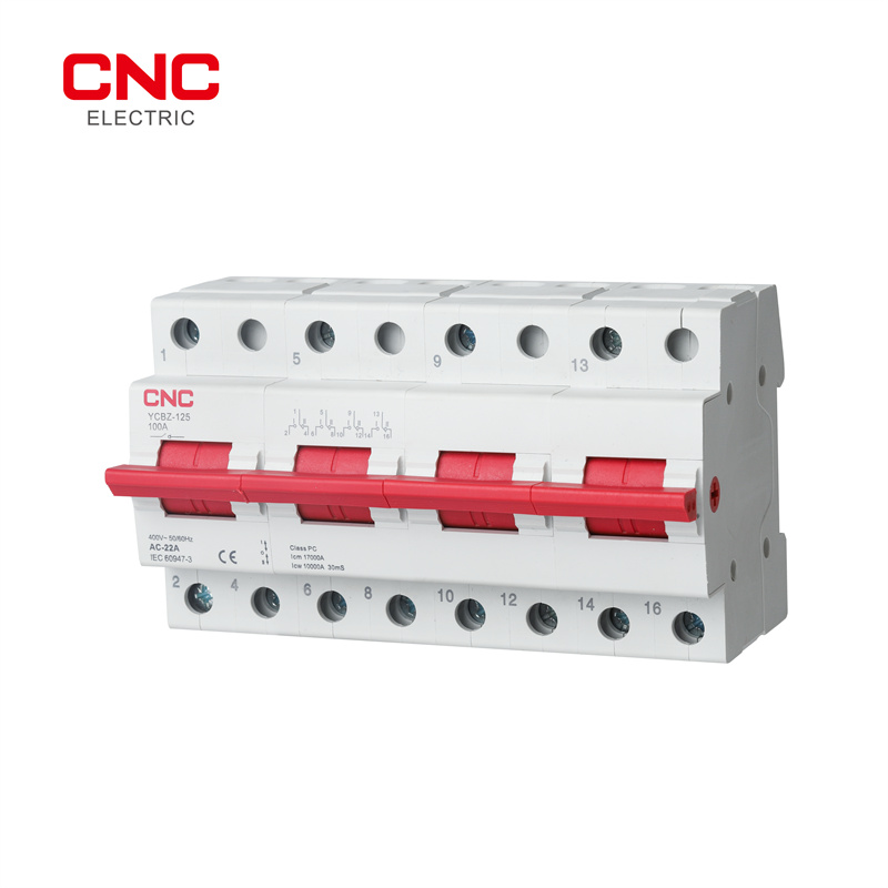 China Beat 60a Mccb Factory –  YCBZ-125 Change-over Switch – CNC Electric