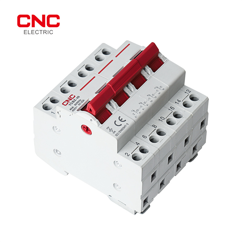China Beat 380v Contactor Factory –  YCBZ-40 Change-over Switch – CNC Electric