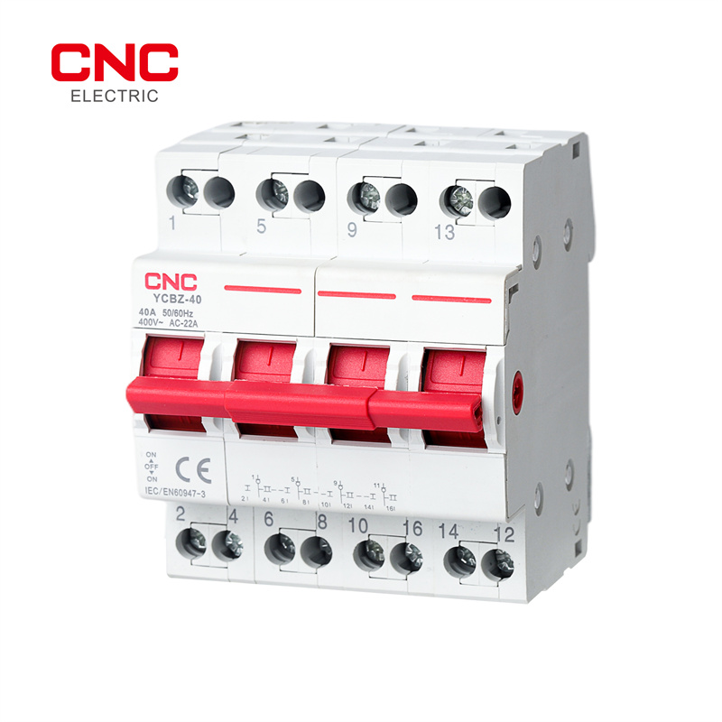 China Beat 1600a Mccb Factory –  YCBZ-40 Change-over Switch – CNC Electric
