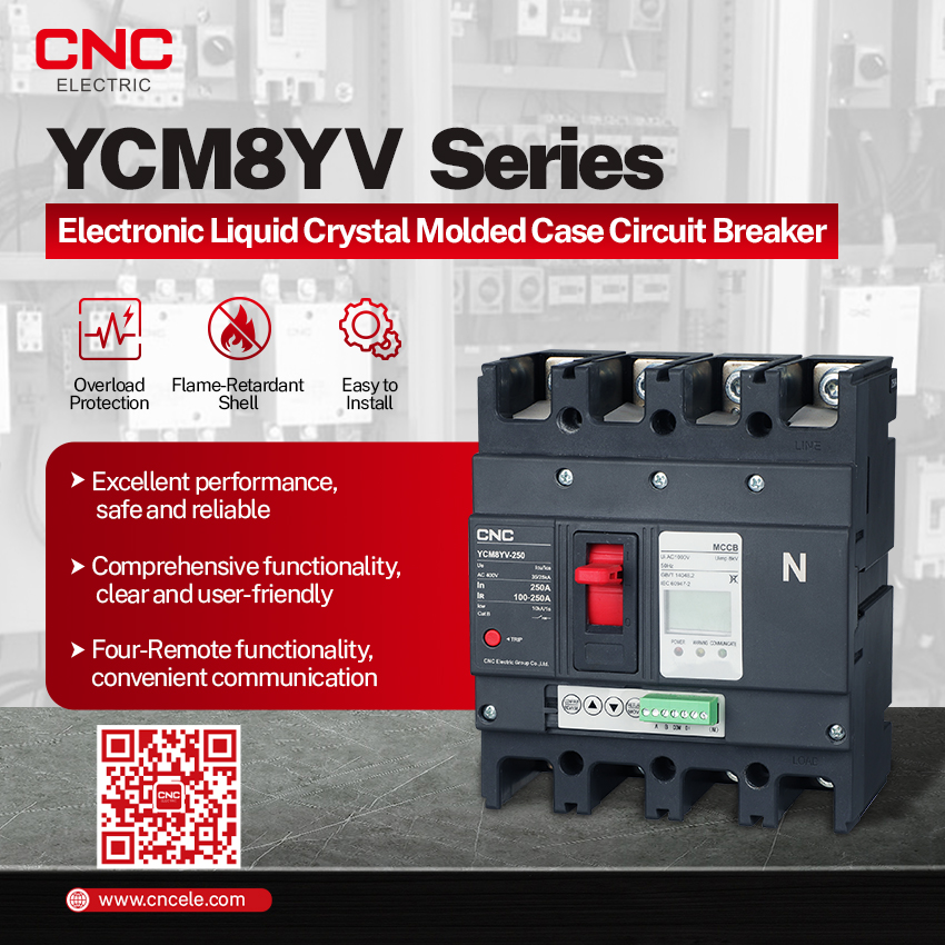 CNC | YCM8YV Series Molded Case Circuit Breaker