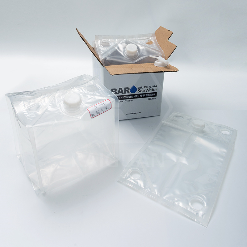Factory wholesale Gel Cheertainer Container - Form-fit bag in box (cheertainer) for ethyl alcohol – Kaiguan