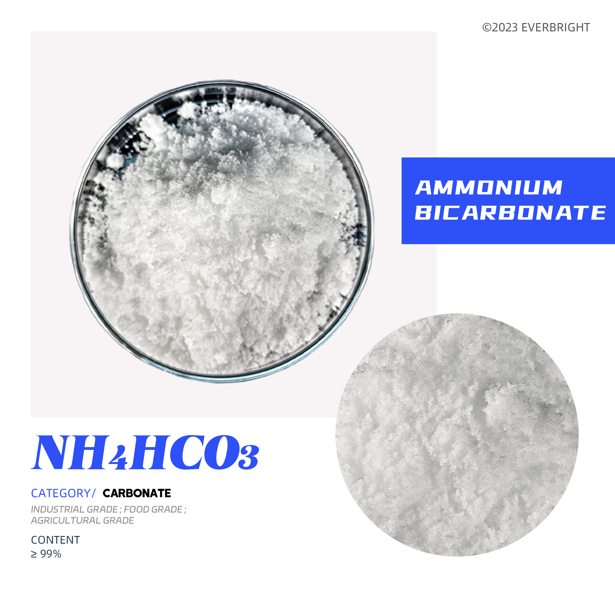 Bicarbonate ammonium