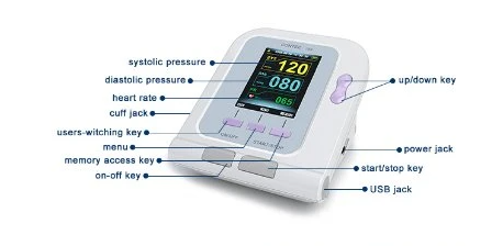 CL-CONTEC08A Three Measurement Modes Electronic Blood Pressure with Nice price