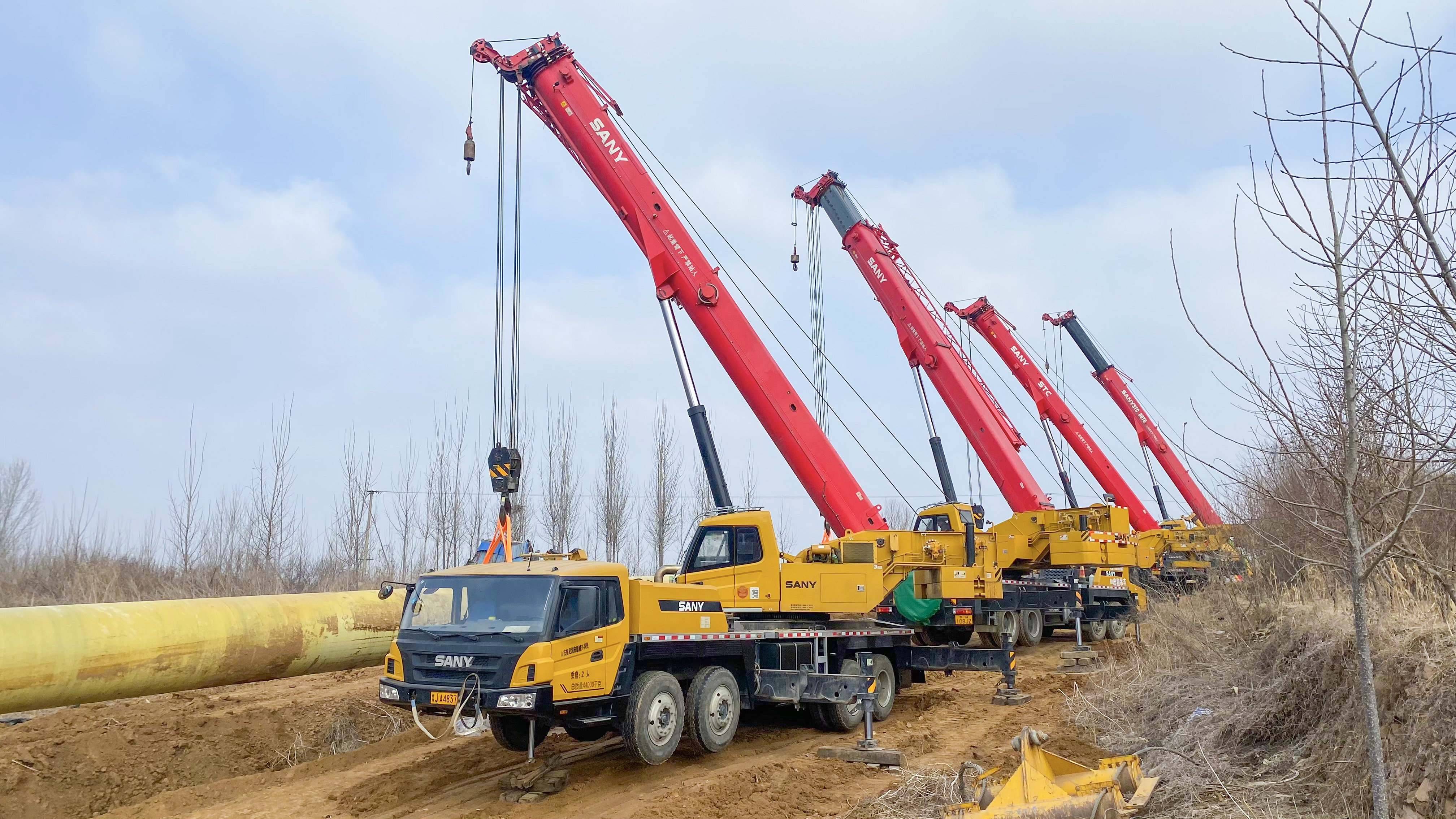 SANY—China-Russia East Route Natural Gas Pipeline Project