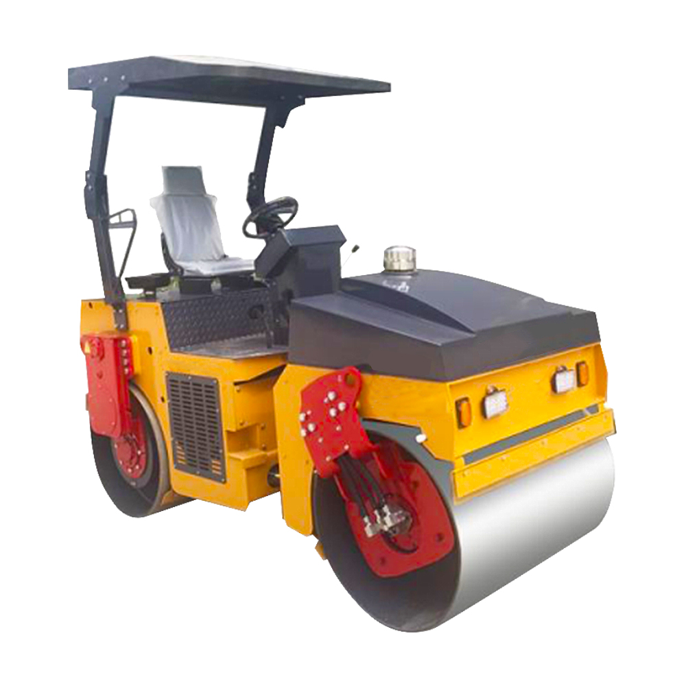 Factory wholesale Road Roller - SINOMACH 3 ton Double Drum Vibratory road Rollers for sale LDS203 – China Construction