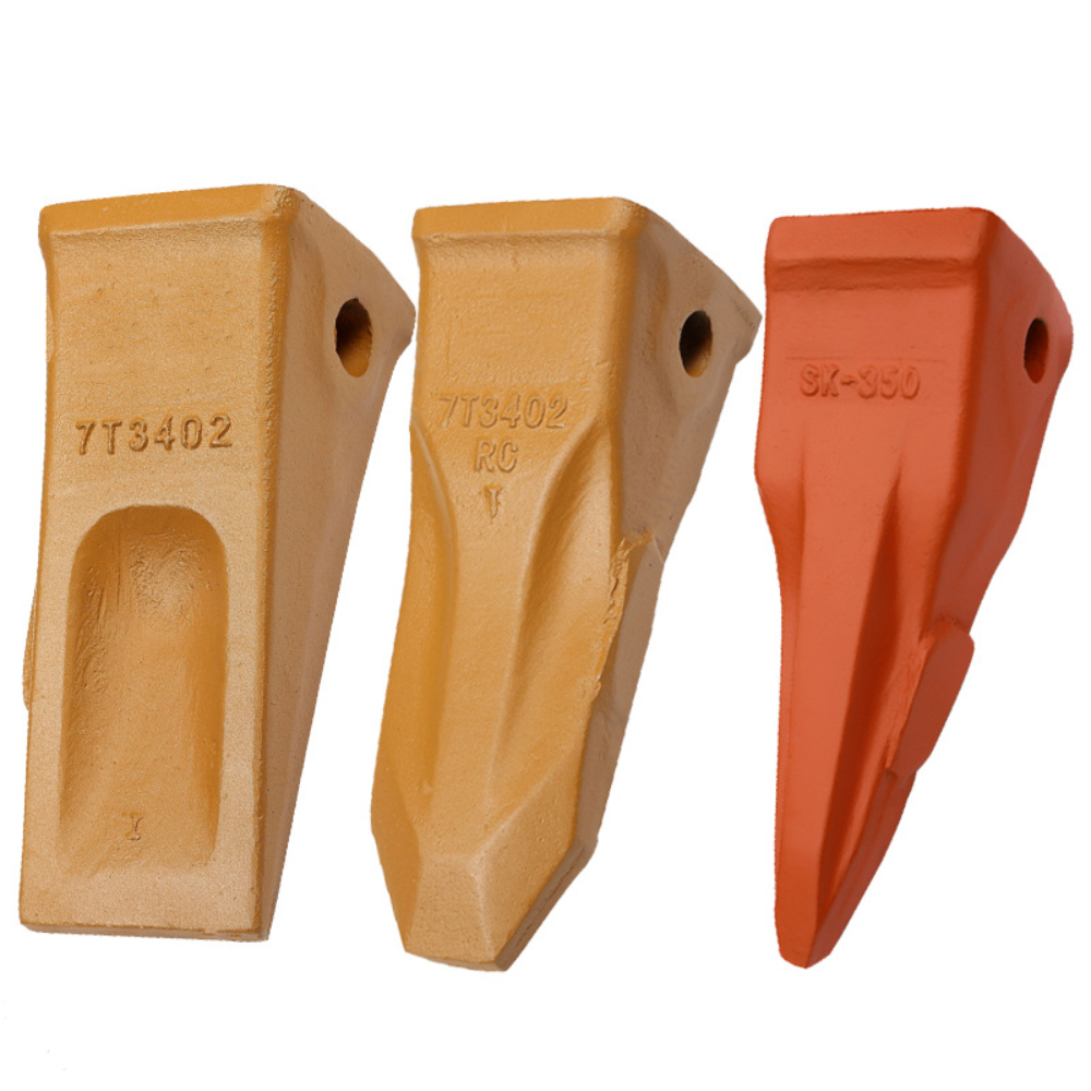 China Factory for Front Loader Bucket Teeth - Kobelco 350 bucket tooth 7T3402RC excavator rock icebreaker tooth tip cone wear-resistant excavator accessories – China Construction