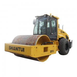 Shantui 18ton Construction machine SR18 single drum vibratory road roller