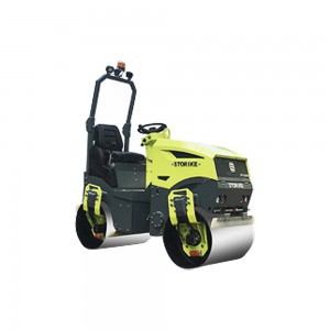 Factory wholesale Motorized Road Grader - Storike 1.5ton ST1500 diesel engine vibratory road roller factory supply – China Construction