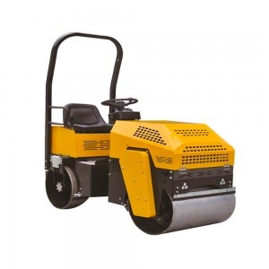Super Lowest Price Road Grader - SINOMACH 1ton Mini Double Vibratory road rollers for sale LDD201H – China Construction