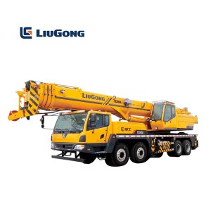 LIUGONG 55Ton Truck Crane 5 Sections 45.6M Lifting Height TC600C5